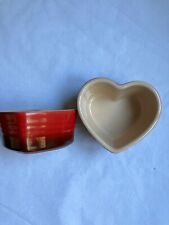 Red heart shaped for sale  EPSOM