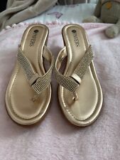 Gold sparkle toe for sale  WISHAW