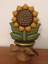 THUN , VASO con Girasole. Altezza 19,5 cm. EUR 65,00 - PicClick IT