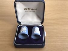 Wedgewood christmas thimbles for sale  WISBECH