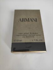 Armani pour Homme 50 ML EDT SPRAY,  VINTAGE, new. segunda mano  Embacar hacia Argentina
