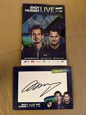 Andy murray signed for sale  LLANDUDNO