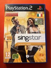 Używany, GIOCO playstation 2 singstar cantautori italiani COMPLETO CON PAL MANUALE ITA na sprzedaż  Wysyłka do Poland