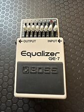 Boss ge7 equalizer for sale  LONDON