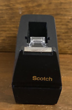 Dispensador de cinta negro Scotch C-38 cinta clásica de escritorio de oficina cinta antideslizante de 1 segunda mano  Embacar hacia Argentina