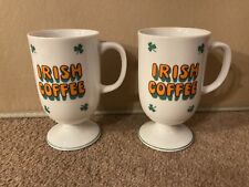 Irish coffee mugs for sale  CARLISLE