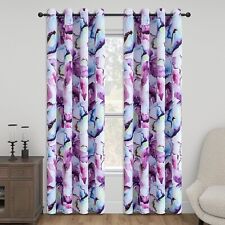 4 purple curtain panels for sale  East Olympia