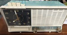 Relógio despertador antigo rádio G E C-451B turquesa/cor aqua  comprar usado  Enviando para Brazil