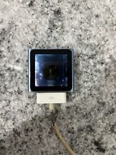 MP3 reprodutor de mídia portátil Apple iPod Nano (6ª geração) azul 1,54" tela sensível ao toque comprar usado  Enviando para Brazil