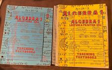 Algebra teaching textbooks for sale  Rydal