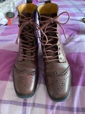 Leather brogue style for sale  ILKESTON