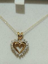 Karat diamond heart for sale  Abilene