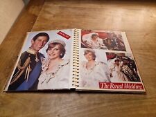 Prince Charles Princess Diana Royal Family Scrap Book Paper / Magazine Cuttings for sale  Shipping to South Africa