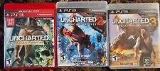 Ps3 uncharted trilogy for sale  Bedford