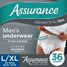 Assurance mens incontinence for sale  Riverside