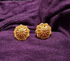 22ct gold earrings for sale  LUTON
