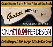 Guitar decals waterslide for sale  WALLASEY