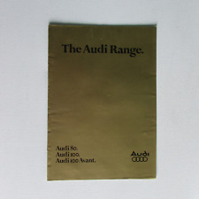 Audi range brochure for sale  LONDON