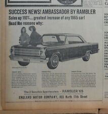 1965 newspaper rambler for sale  Houlton