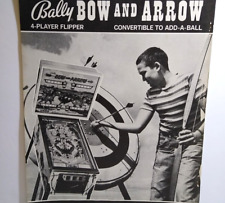 Bow arrow pinball for sale  Collingswood