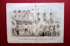 Carnevale milano 1862 usato  Italia