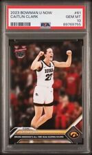 2023 Bowman U Now Basketball #61 Caitlin Clark Breaks Maravich's Record PSA 10 for sale  Shipping to South Africa