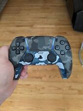 Sony PlayStation 5 PS5 DualSense Wireless Video Game Controller Grey Camo Tested for sale  Shipping to South Africa