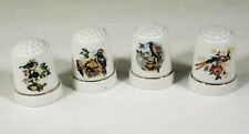 White ceramic thimbles for sale  Olive Branch