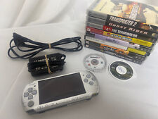 Paquete de consola Sony PSP 3001 lote de 7 juegos, 3 películas UMD segunda mano  Embacar hacia Argentina
