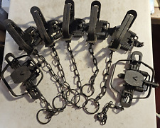 7-#2 Victors Coil Spring Traps, used for sale  Shipping to South Africa