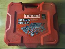 Craftsman 105 Piece SAE/Metric Socket Set Case for sale  Shipping to South Africa