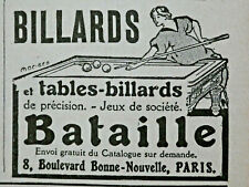 1920 battle billiards d'occasion  Expédié en Belgium