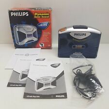 Philips AQ6595 Stereo Radio/Cassette Player Portable [Boxed] Vintage BASS TESTED comprar usado  Enviando para Brazil