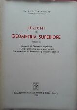 Lezioni geometria superiore. usato  Italia
