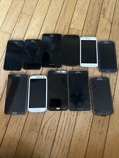 LOT OF 11 Mixed Samsung Phone CRACKED FOR PARTS UNTESTED for sale  Shipping to South Africa