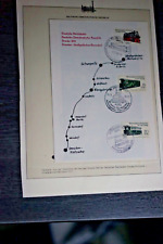 Briefmarken eisenbahn motiv gebraucht kaufen  Bremen