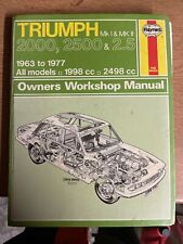 Haynes manual 336 for sale  STOKE-ON-TRENT