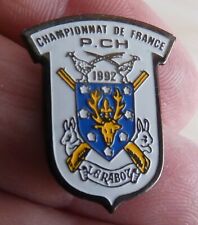 Rare pin championnat d'occasion  Charbonnières-les-Varennes