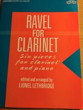 Ravel clarinet pieces for sale  LYDNEY