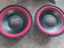 Subwoofers MTX Old School Road Thunder Pro Series 10 polegadas fabricados nos EUA! FRETE GRÁTIS 8ohm comprar usado  Enviando para Brazil