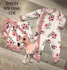 Pyjama babygros fleuri d'occasion  Baziège