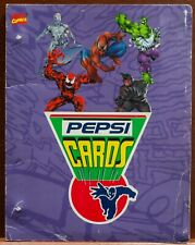 Álbum original de figuras de Marvel de Pepsi Cards 1995 - ¡edición peruana! ¡SIN REIMPRESIÓN! segunda mano  Embacar hacia Argentina