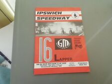 Speedway programme 1986 for sale  MUCH HADHAM