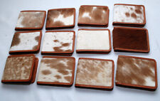 Cowhide bifold leather for sale  Taylor