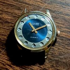 Vintage Gruen Air-Flight Precision 24 horas mostrador 510 relógio tom dourado comprar usado  Enviando para Brazil
