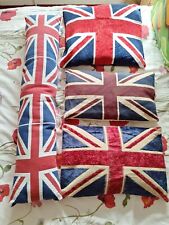 Union jack cushions for sale  CHATHAM