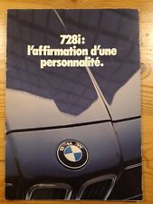 Brochure bmw 728i d'occasion  Deauville