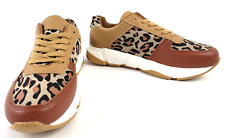 YASIRUN Brązowe Leopard Sznurowane Sneakersy Damskie Rozmiar 9 (M, B) US na sprzedaż  Wysyłka do Poland