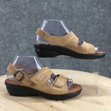 Sandálias femininas Flexus By Spring Step 38 casual biqueira aberta couro marrom comprar usado  Enviando para Brazil