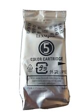 Genuine Original Unused & Foil Sealed Lexmark 5 Ink Cartridge Set - Colour for sale  Shipping to South Africa